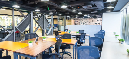 coworking space and hot desk rental in Central